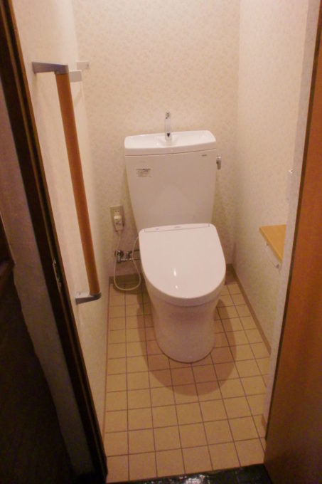 画像：A様のトイレ施工後の写真