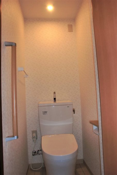 画像：A様トイレ内装の施工後の写真