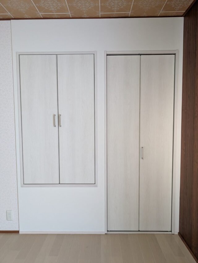 画像：Ｉ様邸　クローゼット扉　工事後の写真