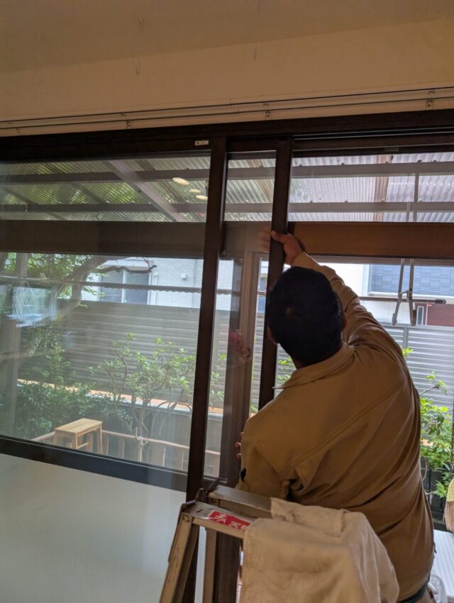 画像:O様邸 内窓工事中の写真